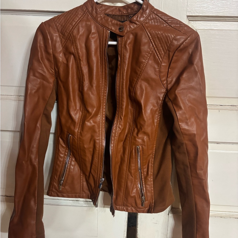 Express Brown “Leather” Jacket